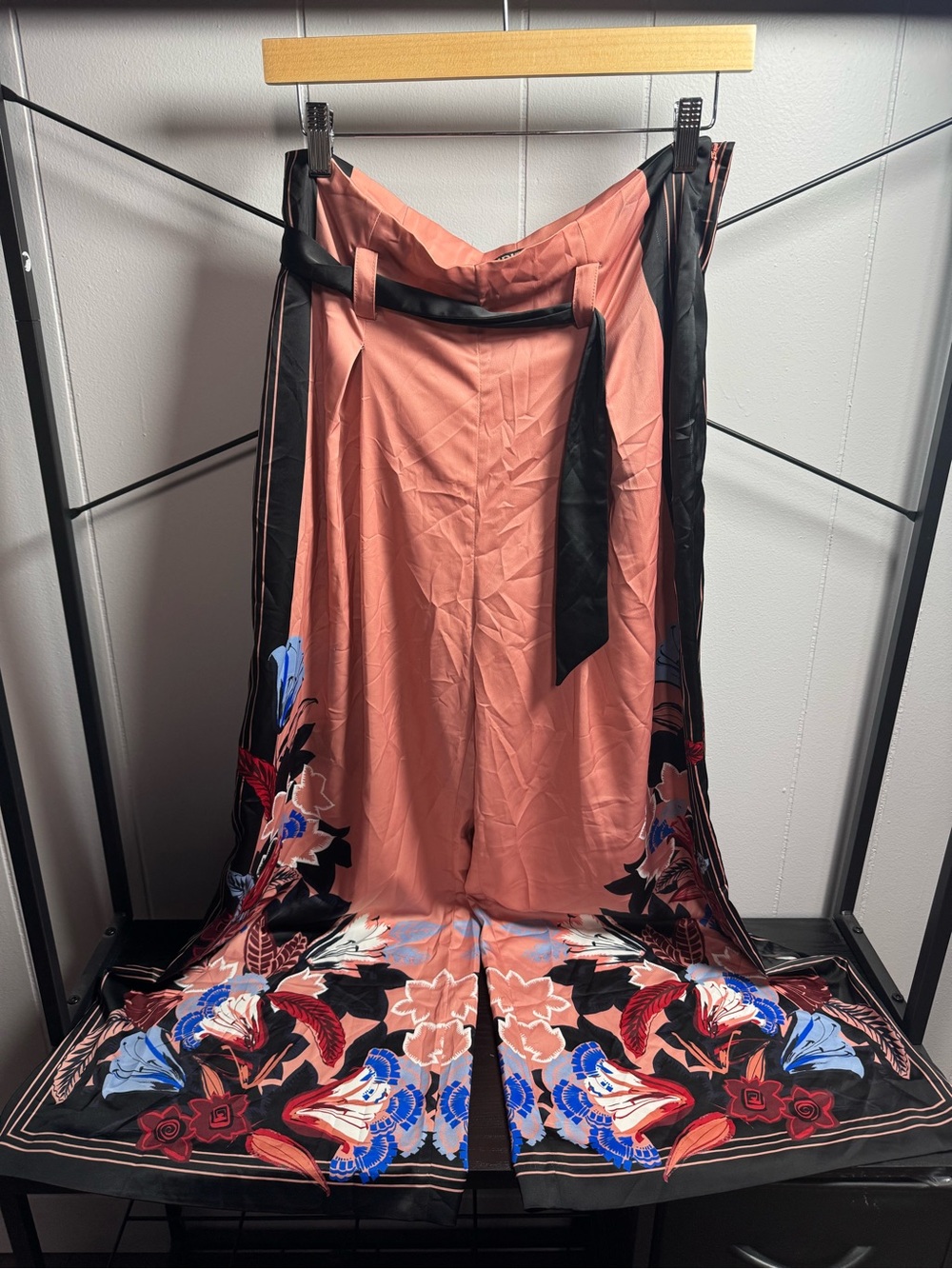 Biba Coral-Orange pants - Picture 2 of 4